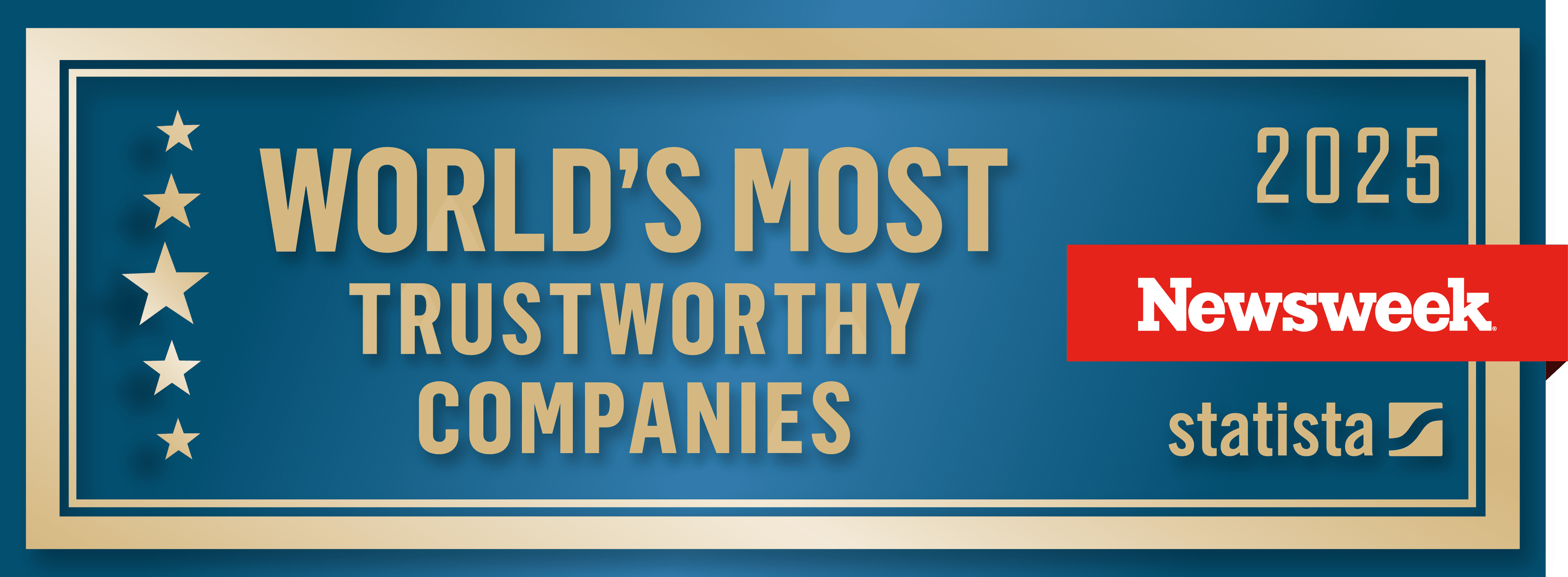 Newsweek World's Most Trusted Companies 2025